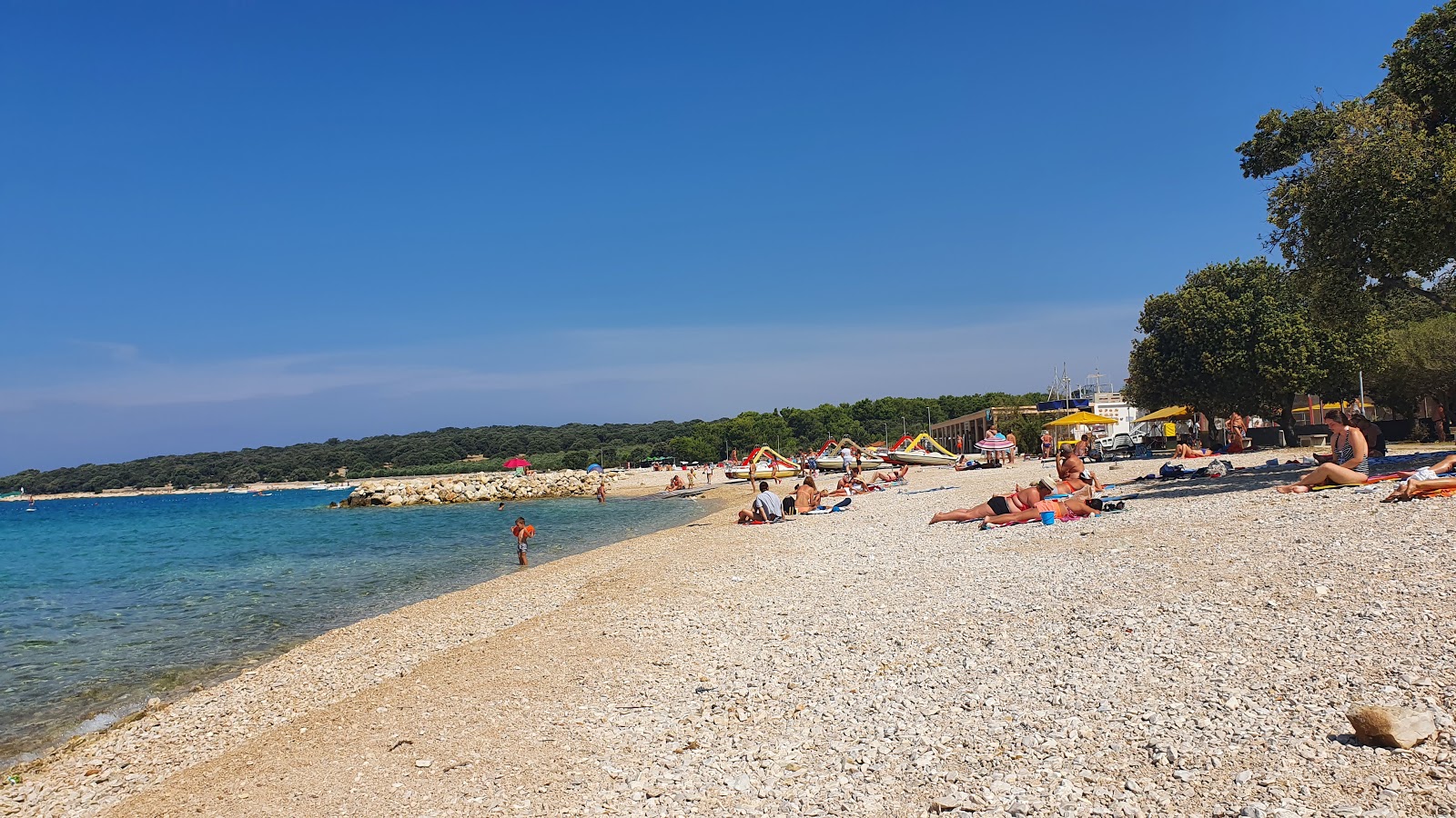 Foto de Gajac II beach área de complejo turístico de playa