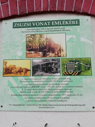 Értékelések erről a helyről: Zsuzsi vonat régi állomásának emlékhelye, Nyírmártonfalva - Múzeum