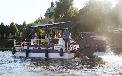 Prague Cycle Boat image