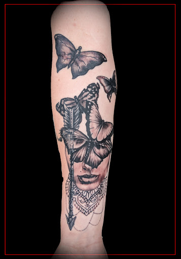 Explore punk tattoo ideas, creative tattoo ideas in Omaha, available at Eternal Tattoo & Body Piercing - Omaha