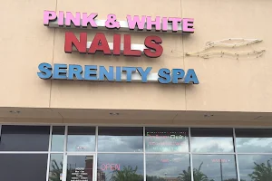 Pink & White Nails Serenity Spa image