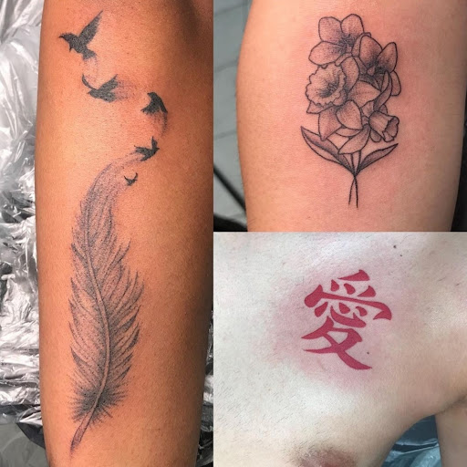 Find best name tattoo ideas for your next unique tattoo in Schaumburg at Atmosphere Tattoo Gallery - Schaumburg