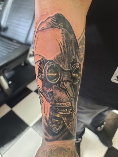 Explore tattoo cover up ideas for hand, creative tattoo ideas in Midlothian, available at Firehouse Tattoos