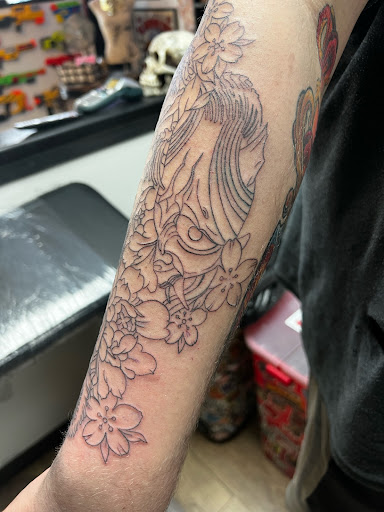 Explore tattoo ideas for men side, creative tattoo ideas in Jefferson, available at Slammin Ink Tattoo