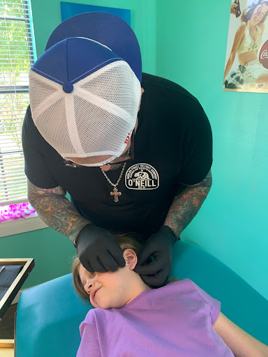 Explore tattoo ideas fire, creative tattoo ideas in Magnolia, available at Lucky Sparrow Tattoo Shop and Piercing