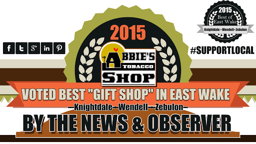 Tobacco Shop «Abbies Tobacco Shop», reviews and photos, 819 N Smithfield Rd, Knightdale, NC 27545, USA