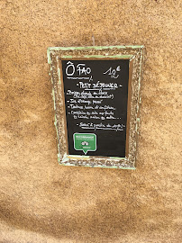 Restaurant Ô Fao à Calvi - menu / carte
