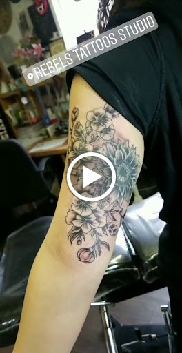 Explore good omens tattoo ideas, creative tattoo ideas in Wenatchee, available at Rebels Tattoo Studio