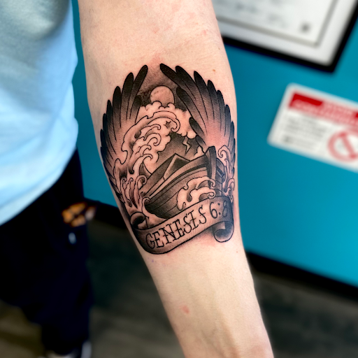 Explore ferret tattoo ideas, creative tattoo ideas in Lockport, available at Archer Ink Tattoo