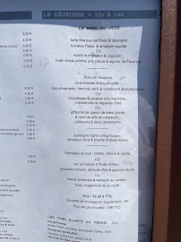 Restaurant gastronomique Café Bras à Rodez (le menu)