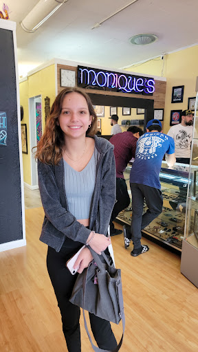 Explore female chest tattoo ideas, creative tattoo ideas in Clearwater, available at Moniques Body Art