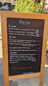 Carte du Grand Café Riche à Saint-Rémy-de-Provence