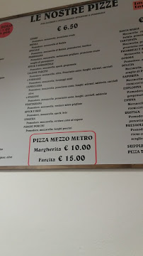 Pizzeria Pizzeria Santa Maria à Santa Maria del Piano (la carte)