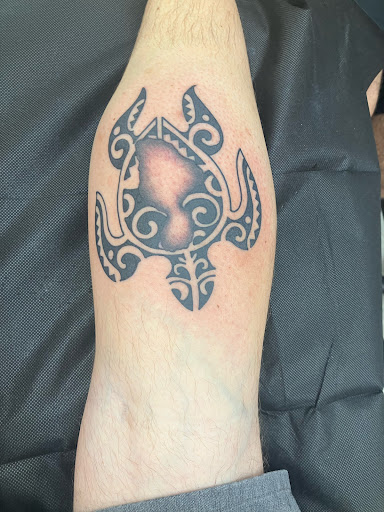 Explore calf tattoo ideas for women, creative tattoo ideas in Lahaina, available at Banyan Tree Tattoo