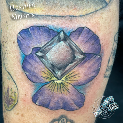 Explore side of the hand tattoo ideas, creative tattoo ideas in Hayward, available at Three Tentacles Tattoo Studio