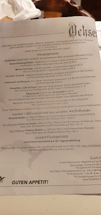 Restaurant Ochsen Post Hotel & Restaurants - Peter Jost à Tiefenbronn - menu / carte