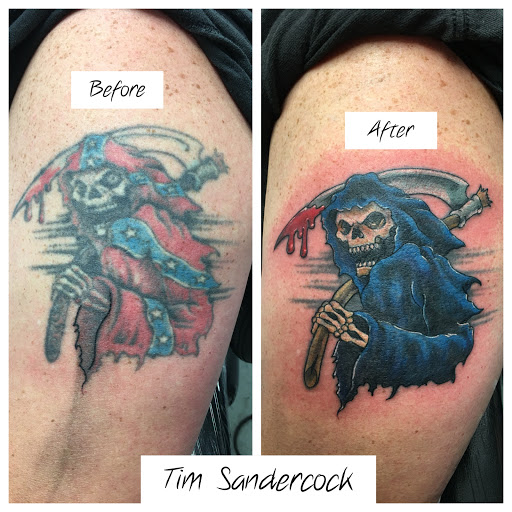 Explore dentist tattoo ideas, creative tattoo ideas in Kent, available at War Horse Ink