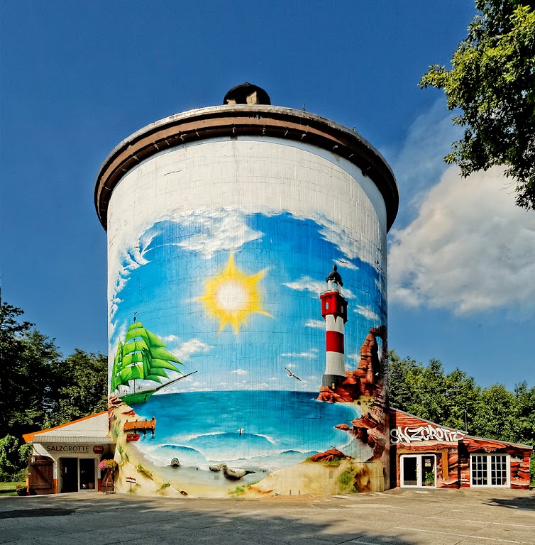 Salzgrotte im Bunker