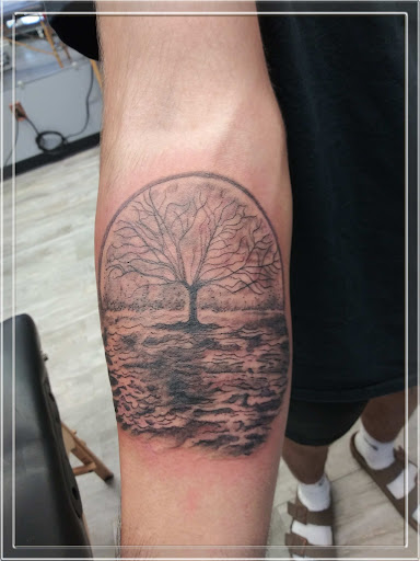 Explore wedding ring tattoo cover up ideas, creative tattoo ideas in La Crosse, available at La Crosse Tattoo