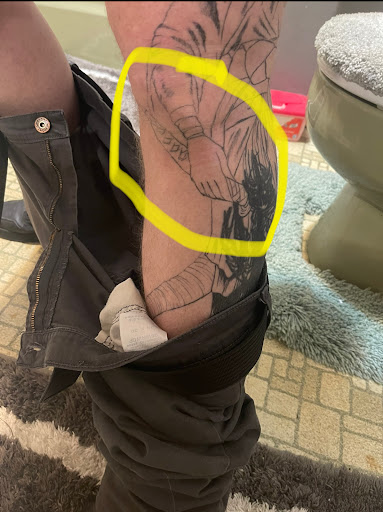 Explore horror sleeve tattoo ideas, creative tattoo ideas in Valdosta, available at Hollywood Twisted Needles