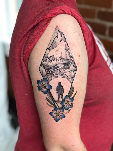 Explore timeline tattoo ideas, creative tattoo ideas in Savannah, available at tattoos by delan