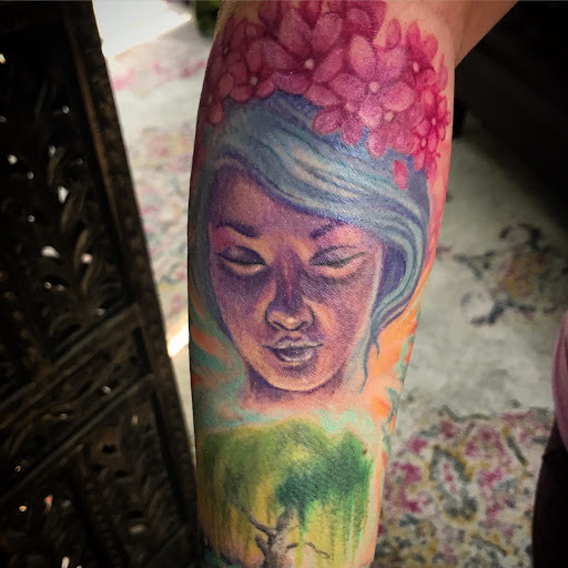 Explore urban tattoo ideas for guys, creative tattoo ideas in Tecumseh, available at Lucid Tattoo Gallery