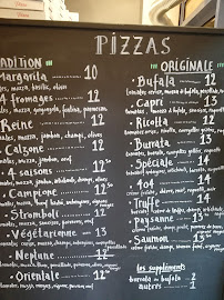 Pizzeria pizza404 à Paris (le menu)