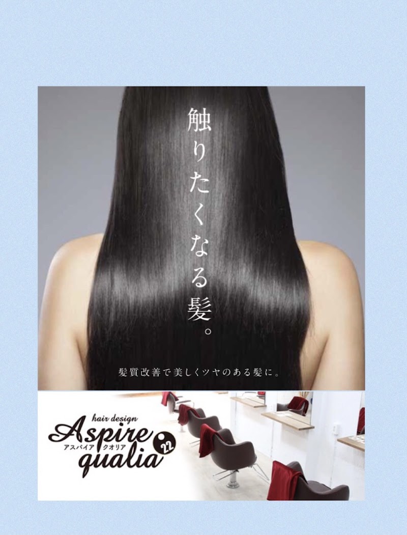 ASPIRE qualia 日本美髪アカデミー髪質改善美容室