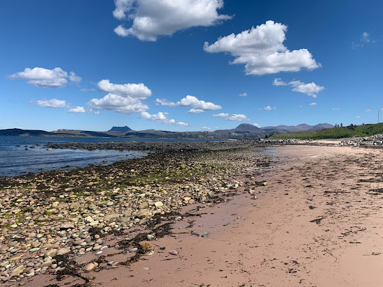Gruinard Camping Beach