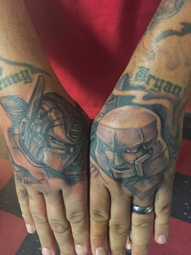 Explore foot tattoo cover up ideas, creative tattoo ideas in Savannah, available at Tatlyfe Studios