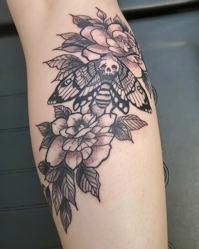 Explore cool face tattoos ideas, creative tattoo ideas in Ozark, available at Tooth & Nail Tattoo & Piercing