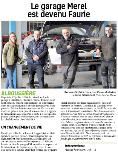 Photo 2 - GARAGE FAURIE ALBOUSSIERE