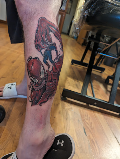 Explore guardians of the galaxy tattoo ideas, creative tattoo ideas in Owosso, available at Crimson Tattoos