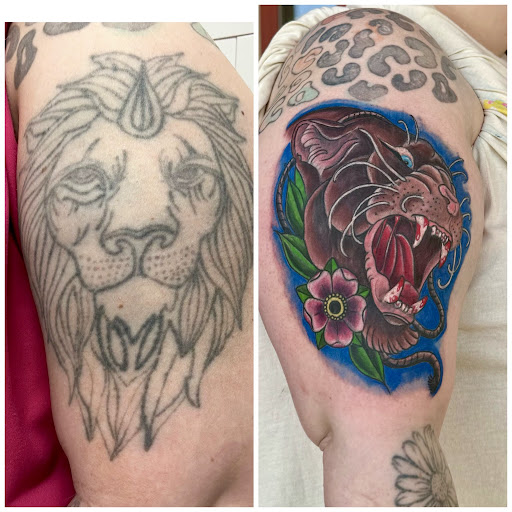 Explore tattoo ideas to remember a loved one, creative tattoo ideas in Meridian, available at Creative Pain Tattoo Studio