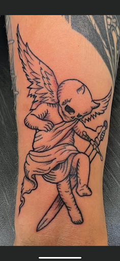 Explore god's plan tattoo ideas, creative tattoo ideas in Columbus, available at Infamous Ink Tattoos and Piercings