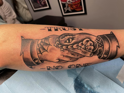 Explore painting tattoo ideas, creative tattoo ideas in Rapid City, available at Torch Lake Ink