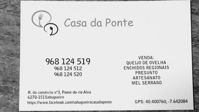 Restaurante casa da ponte - Restaurante