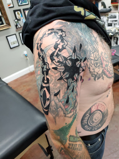 Explore alice in chains tattoo ideas, creative tattoo ideas in Federal Way, available at Jurassic Ink Tattoo Co.