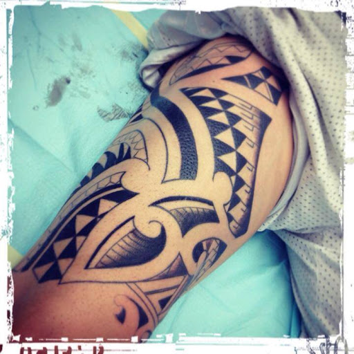 Explore illusion tattoo ideas, creative tattoo ideas in Kingston, available at Plush Gallery Tattoo