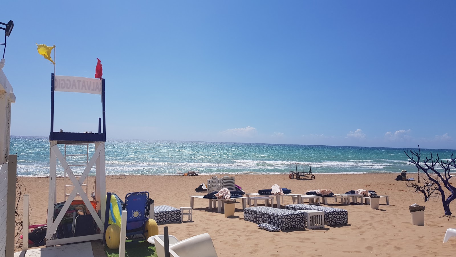 Fotografie cu Spiaggia Fiumenaro - recomandat pentru călătorii în familie cu copii