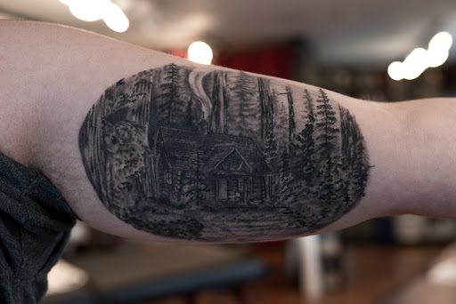 Explore small symbol tattoo ideas, creative tattoo ideas in Santa Rosa, available at Monkey Wrench Tattoo