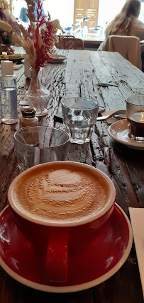 Cappuccino du Restaurant Immersion République - Everyday brunch | Lunch | Coffeeshop à Paris - n°12