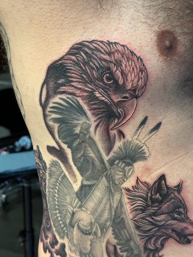 Explore collar bone tattoo ideas, creative tattoo ideas in Norco, available at Live Canvas Tattoo Parlour