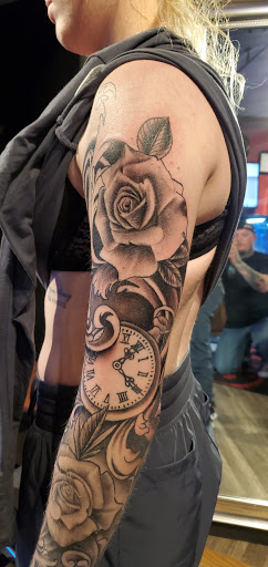 Explore knight tattoo ideas, creative tattoo ideas in Kalispell, available at Swindler Ink