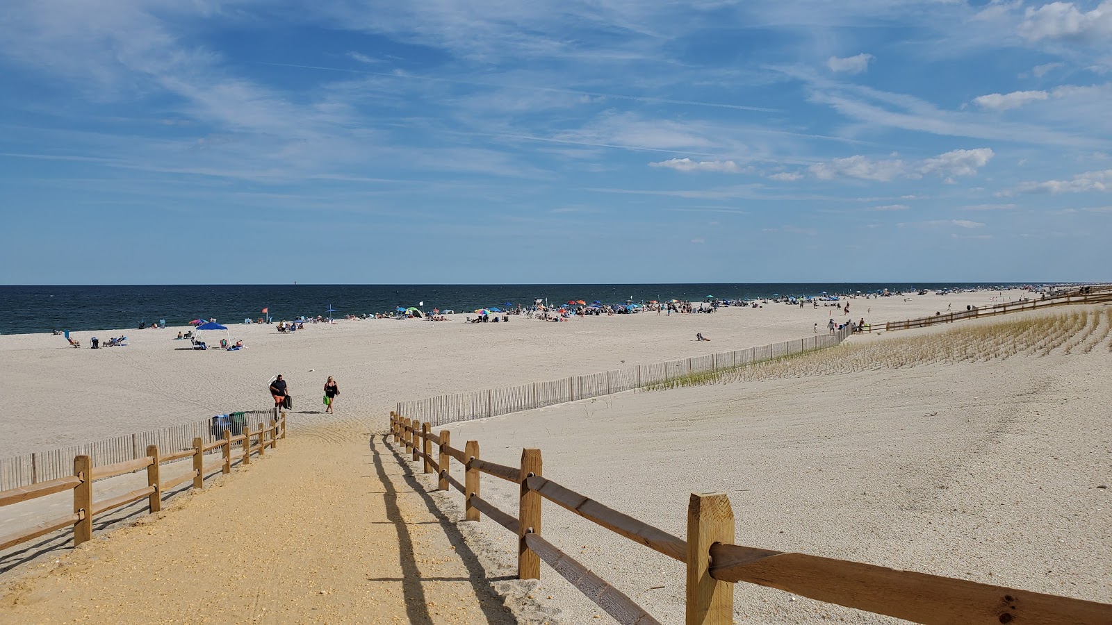 Fotografija Lavallette Beach I z dolga ravna obala