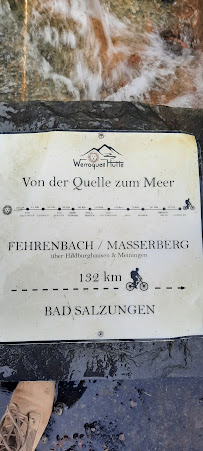 Werraquell Hütte à Masserberg menu