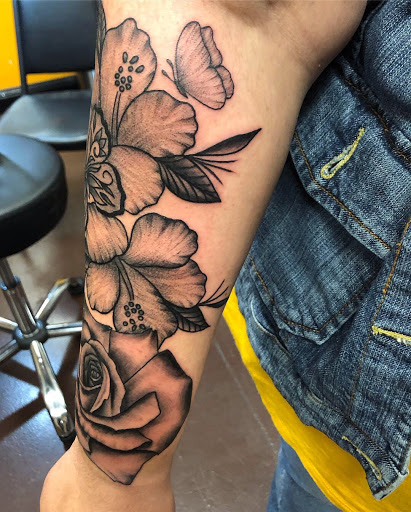 Explore maverick tattoo ideas, creative tattoo ideas in Modesto, available at Dying Art Tattoo