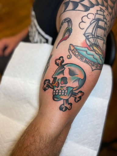 Explore tattoo ideas for lost brother, creative tattoo ideas in Glenside, available at Yellow Rose Tattoo