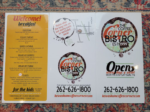 Coffee Shop «Coffee Corner Bistro», reviews and photos, 102 Main St, Kewaskum, WI 53040, USA