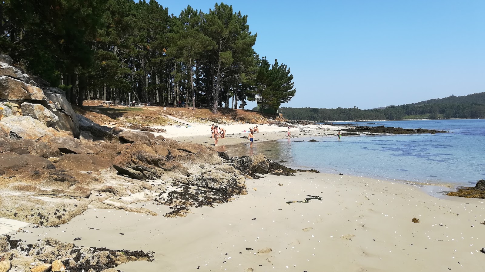 Praia do Arino'in fotoğrafı düz ve uzun ile birlikte